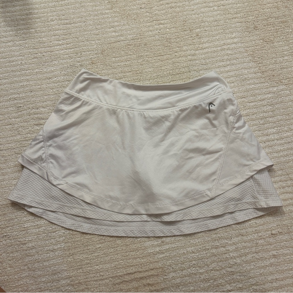 Head White Athletic Tennis Skirt - Size S